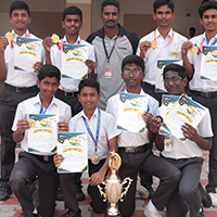 Volleyball Team - Velammal Campus Tondiarpet